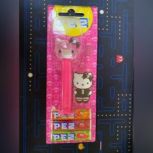 Hello Kitty Vintage Pez Dispenser from Japan 2013 Sanrio skull bow